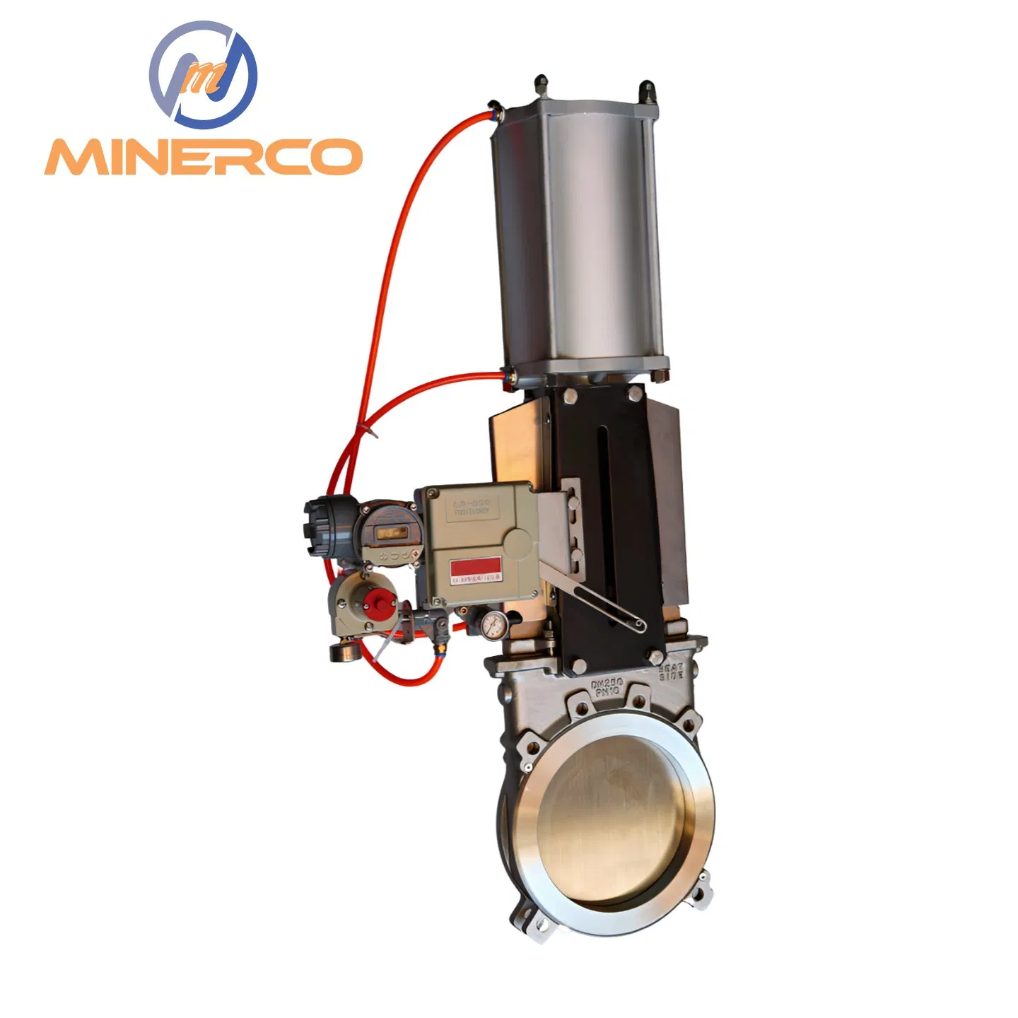 China ISO9001 Ceramic Lined Stainless Steel Pneumatic Slurry Knife Gate Valve