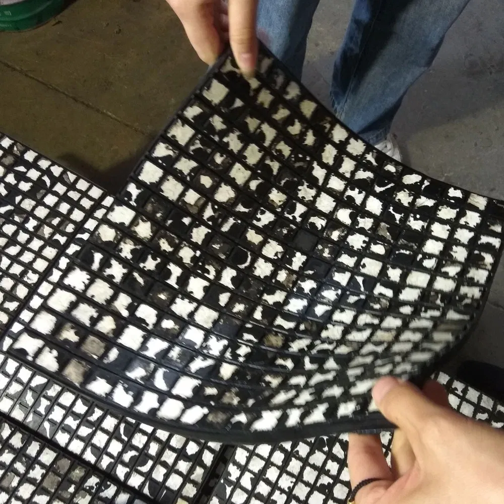 High Quality Alumina Ceramic Composite Wear Liners with Rubber and Steel Backed