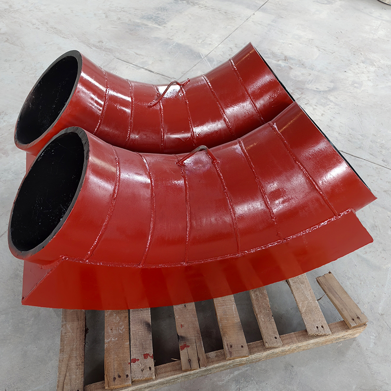 Carbon Steel Alumina Ceramic Lined Wear-Resistant Bends Elbows Tube Pipe