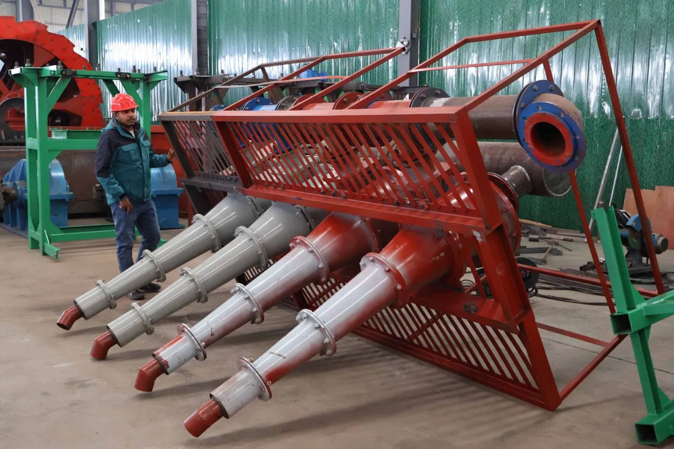 Durable Q345 Carbon Steel Frame Cyclone Separator with Wear-Resistant Rubber Liner for Mining Operations Wholesale 2025