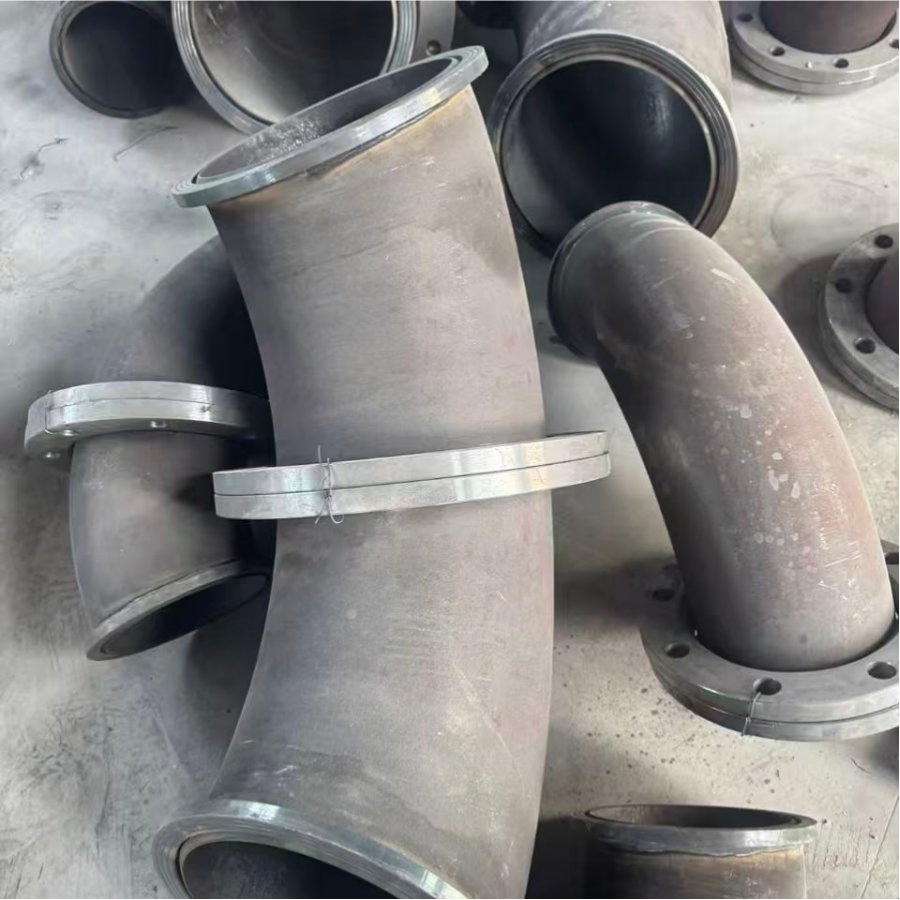 Customized Anti-Wear Alumina Ceramic Lined Composite Steel Pipe Elbow