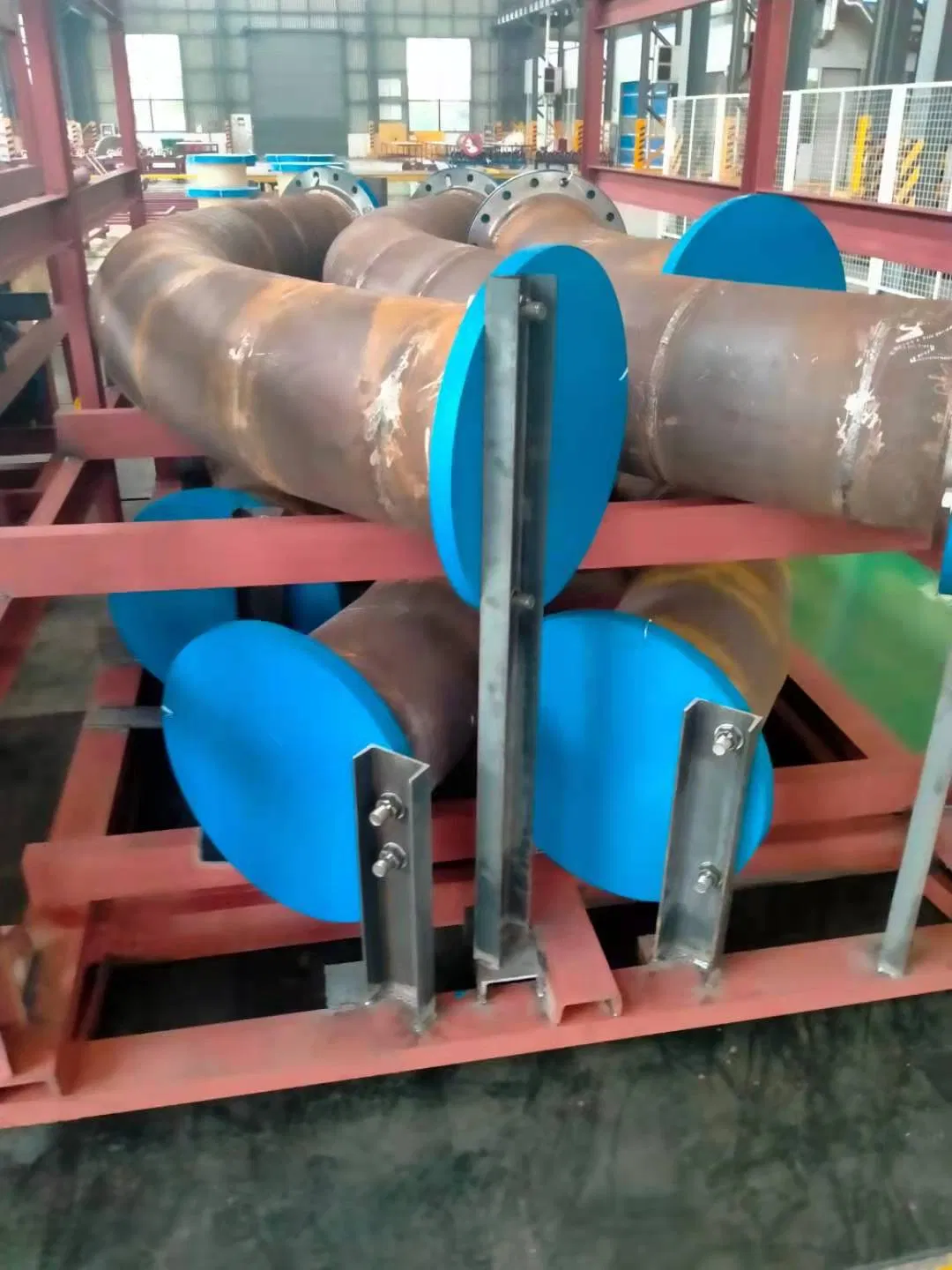 Power Plant Boiler Powder System Piping Steel Lined Ceramic Pipe