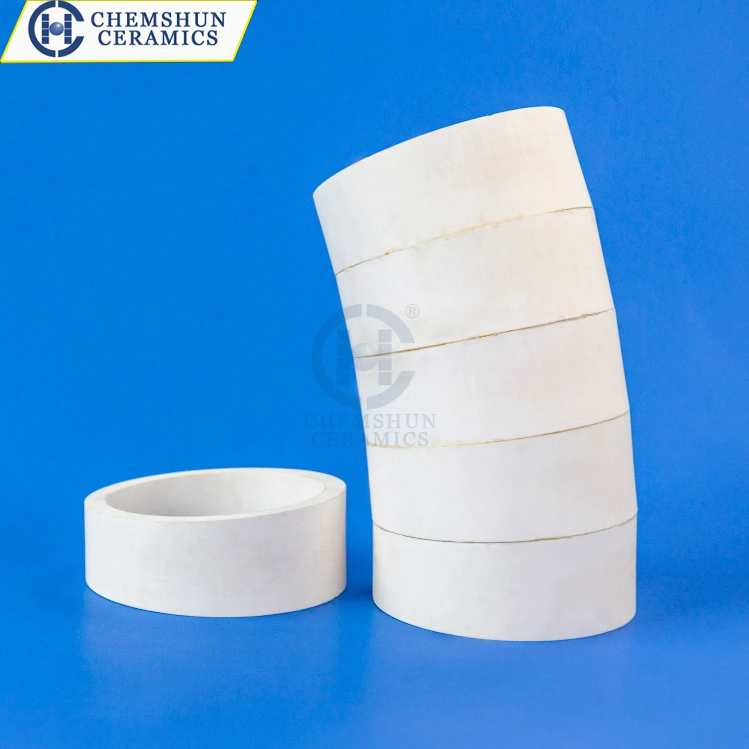 Ceramic-Cylindrical Tube-Liner Ceramic Lined Elbows and Bends as Slurry and Ash-Piping