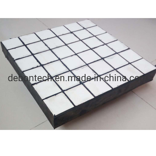 Chute Wear Plate Composite Rubber Ceramic Liner Steel Plate