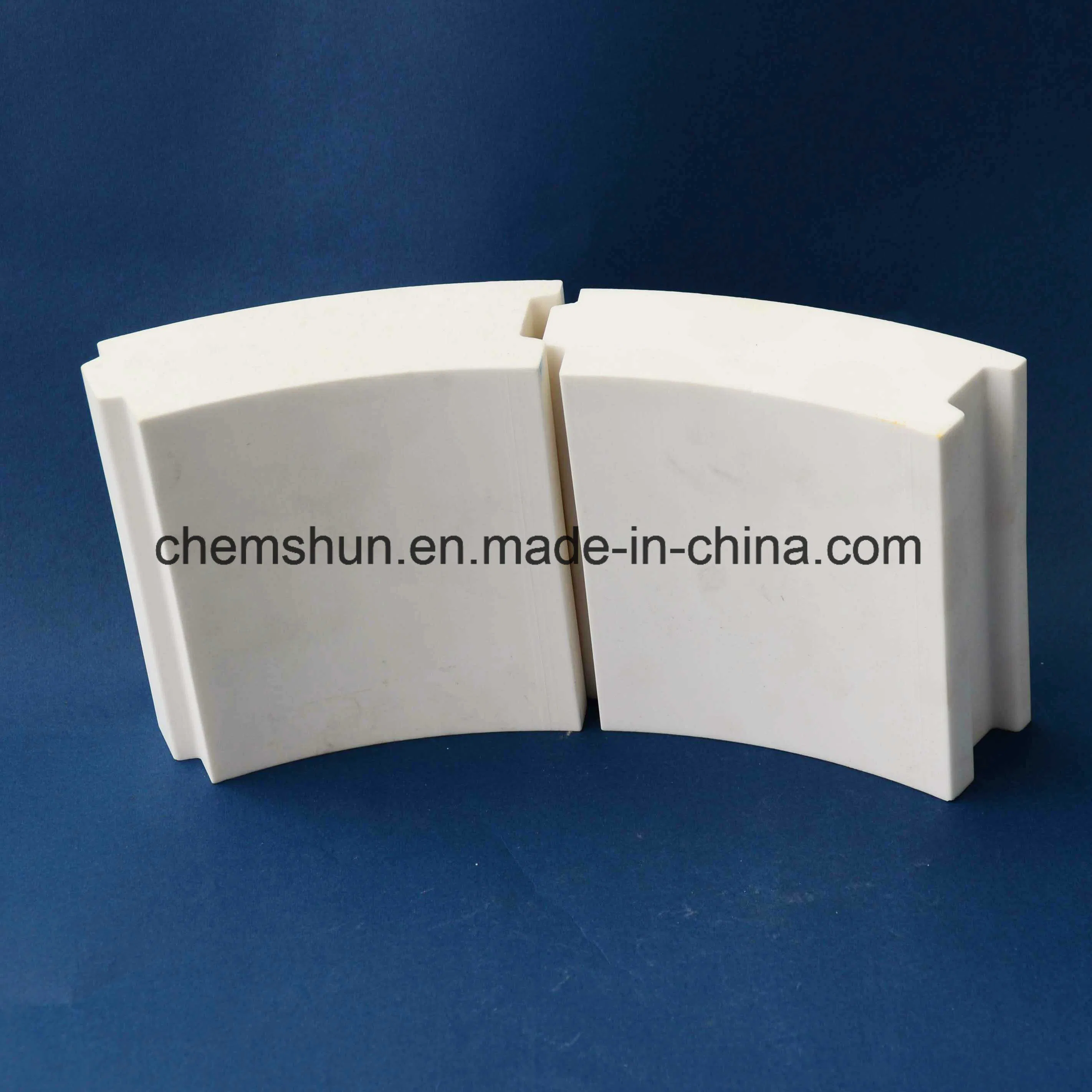 95% Industrial Abrasive Ceramic Lining Plate for Lined Pipe