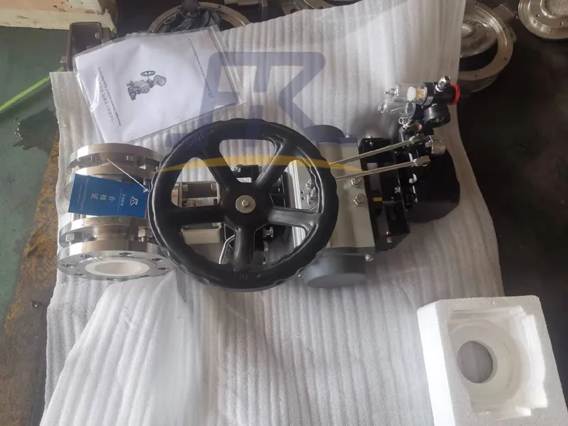 Pneumatic Ceramic Lined Ball Valve