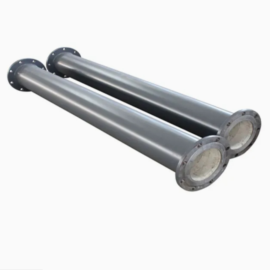 Abrasion Resistant Alumina Ceramic Lined Steel Pipe