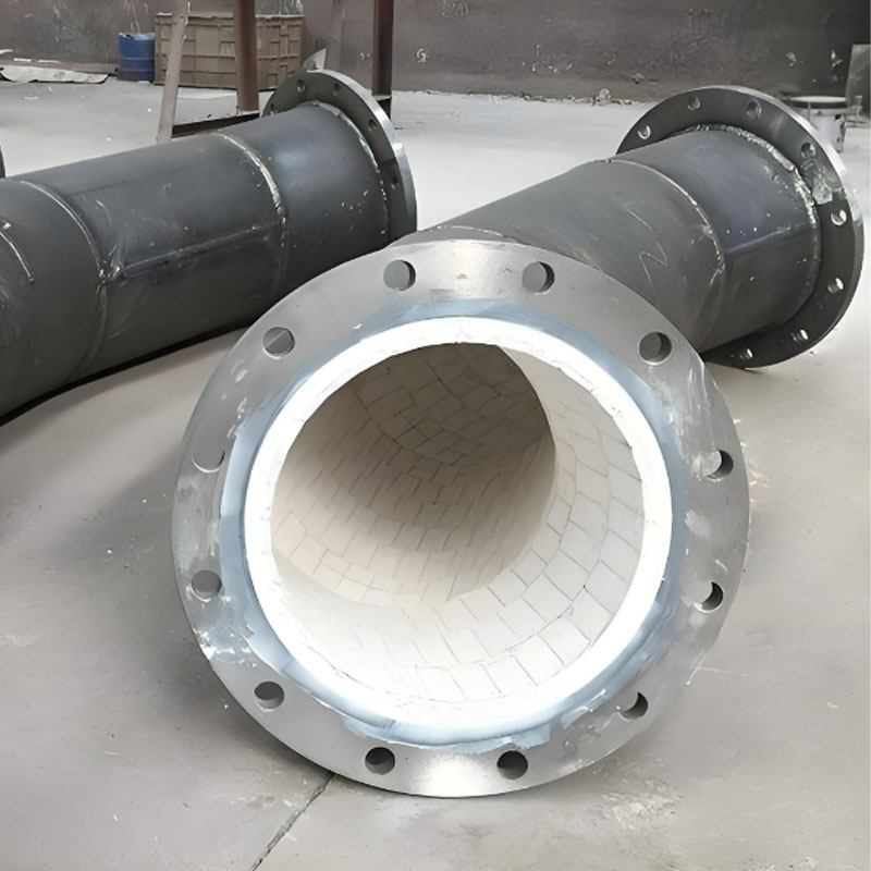 Hot Selling Alumina Ceramic Lining Plate Ceramic Patch Wear Resistant Tube