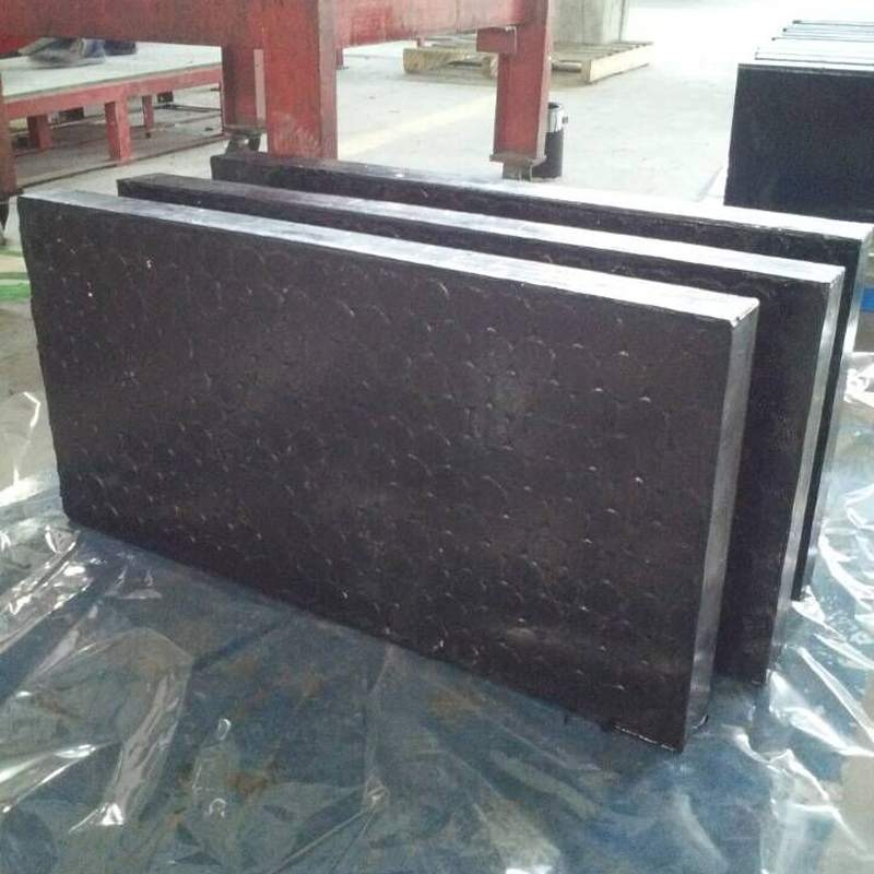 High Impact Resistant Rubber Backed Alumina Ceramic Composite Wear Liner Plate for Chute