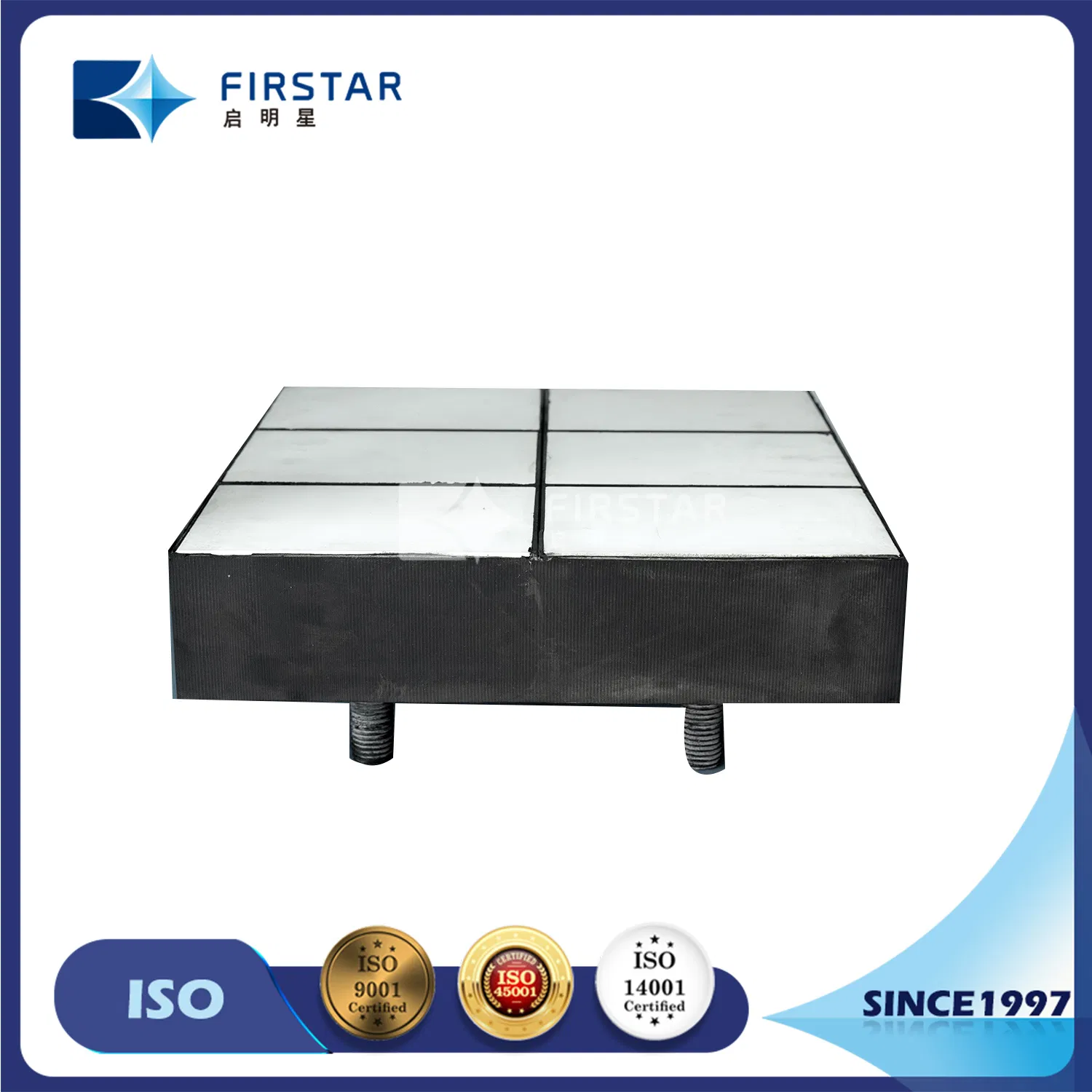 Impact Resistant Ceramic Liner Plates with Rubber Backing for Chute Wear Resistant