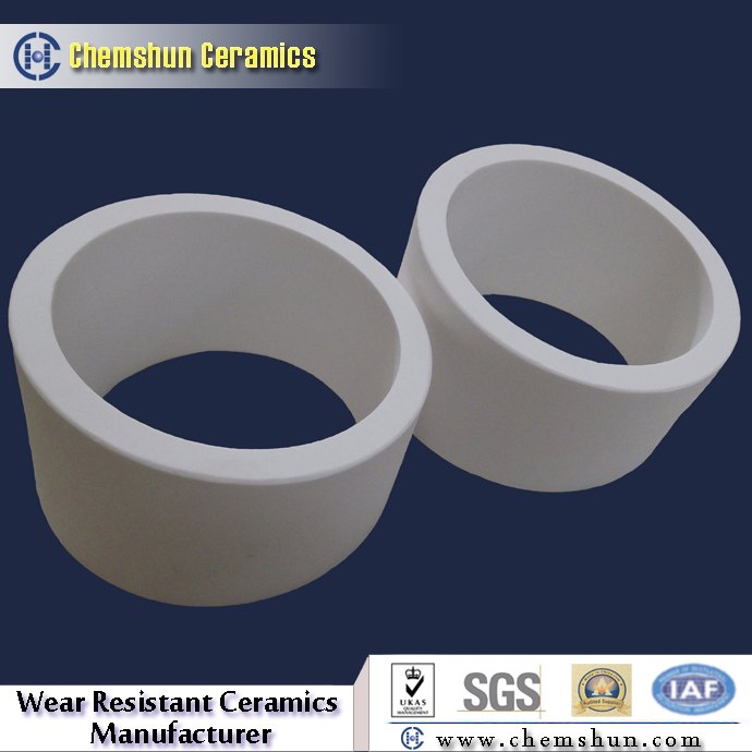 Wear Resistant Ceramic Elbow Pipe Liner for Ash Removal Pipeline