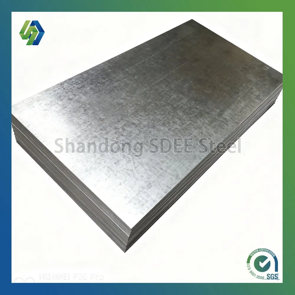 Z40g Galvanized Gi Steel Plate Good Quality - Custom Spangle Size for Construction