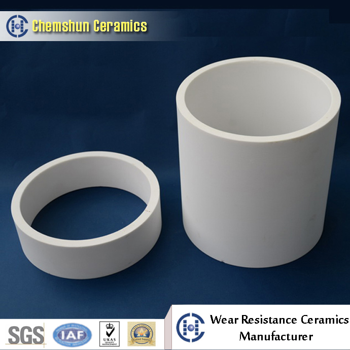 Wear Resistant Ceramic Elbow Pipe Liner for Ash Removal Pipeline