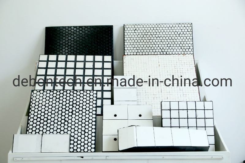 Chute Wear Liner Rubber Backed and Ceramic Composite Sheet