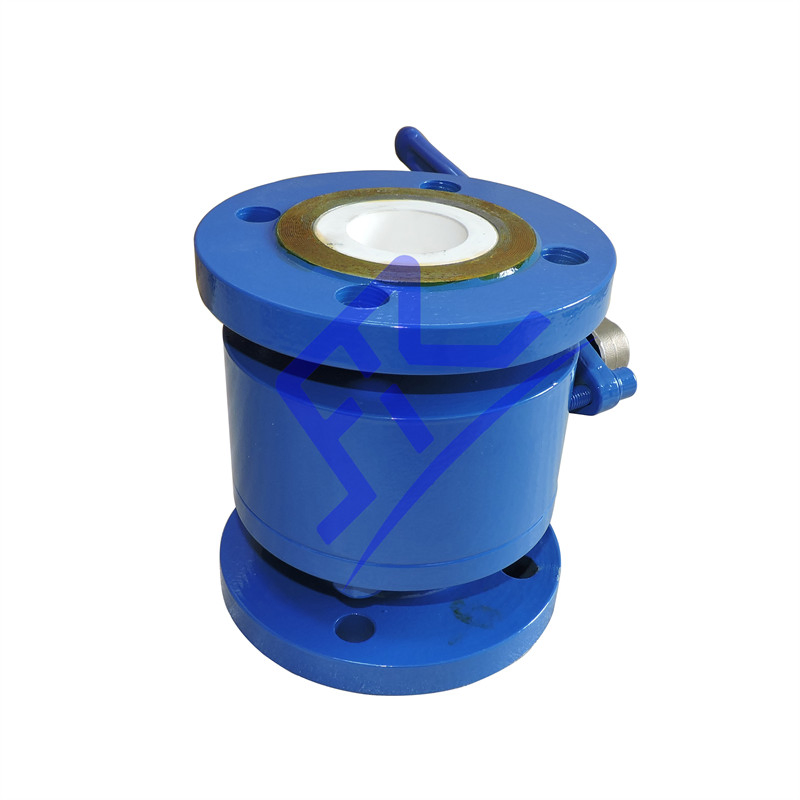 Carbon Steel 2 PCS Ceramic Lined Ball Valve