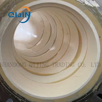 High Hardness Alumina Ceramic Lined Pipe Used in Coal-Fuel Power Plant