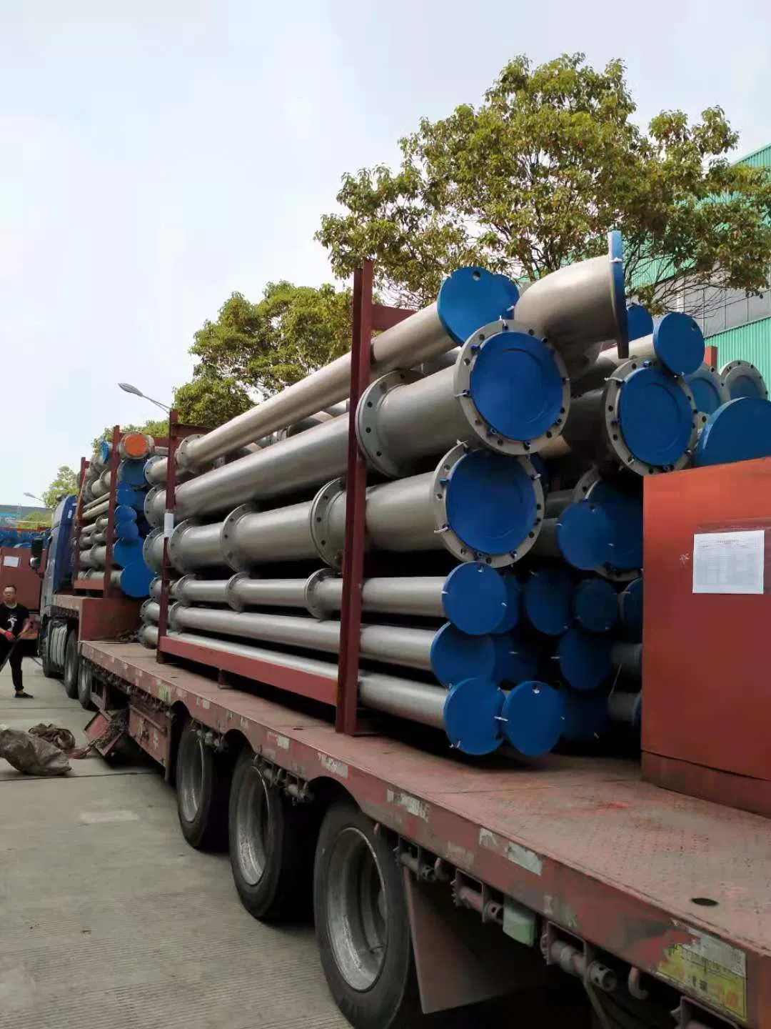 Corrosion Resistant, Wear Resistant, Steel Lined PTFE, Ceramic, Silo, Steel Bars, Railings, Chute, Pipe