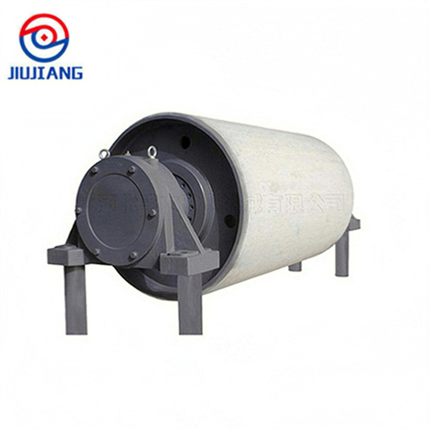 Wear Resistant Cold Bonded Ceramic Lagging Pulley for Ore Plants