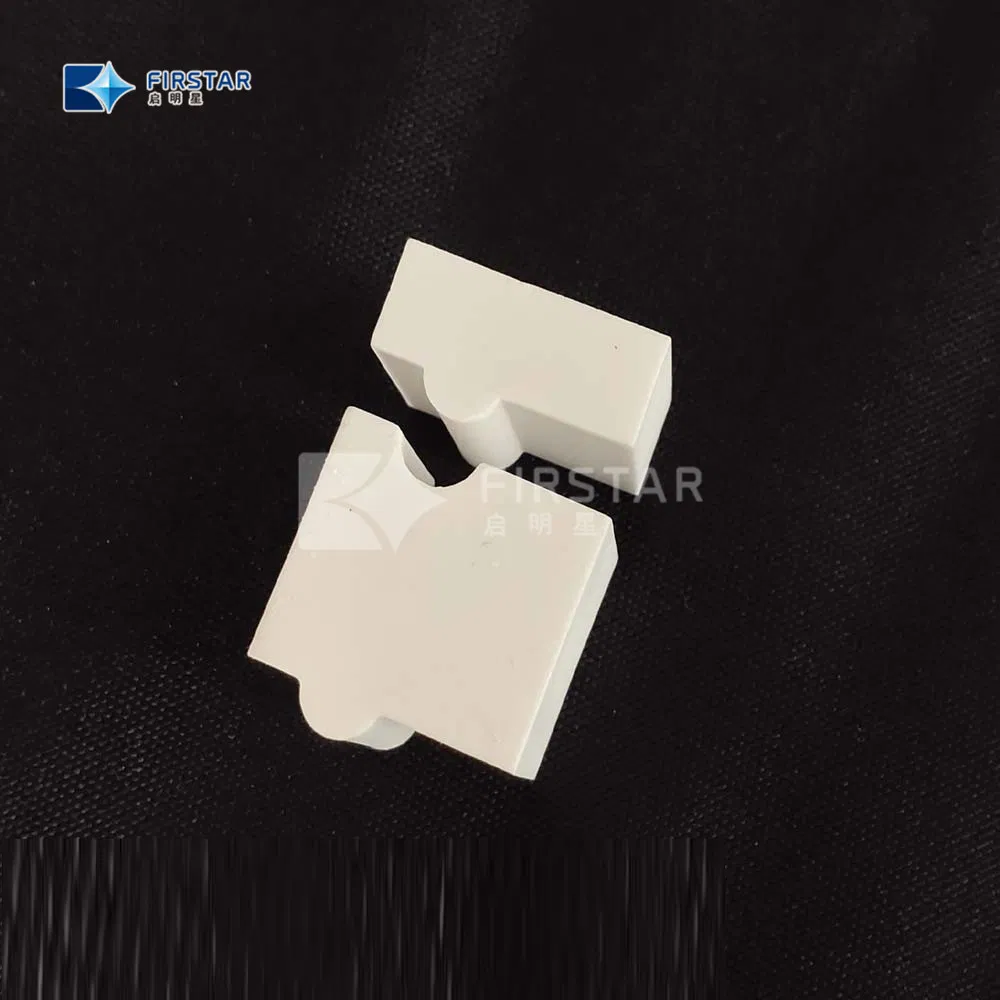 92%/95% Alumina Ceramic Blocks for Vulcanization in Rubber with Steel Backing as High Wear Resistant Liner