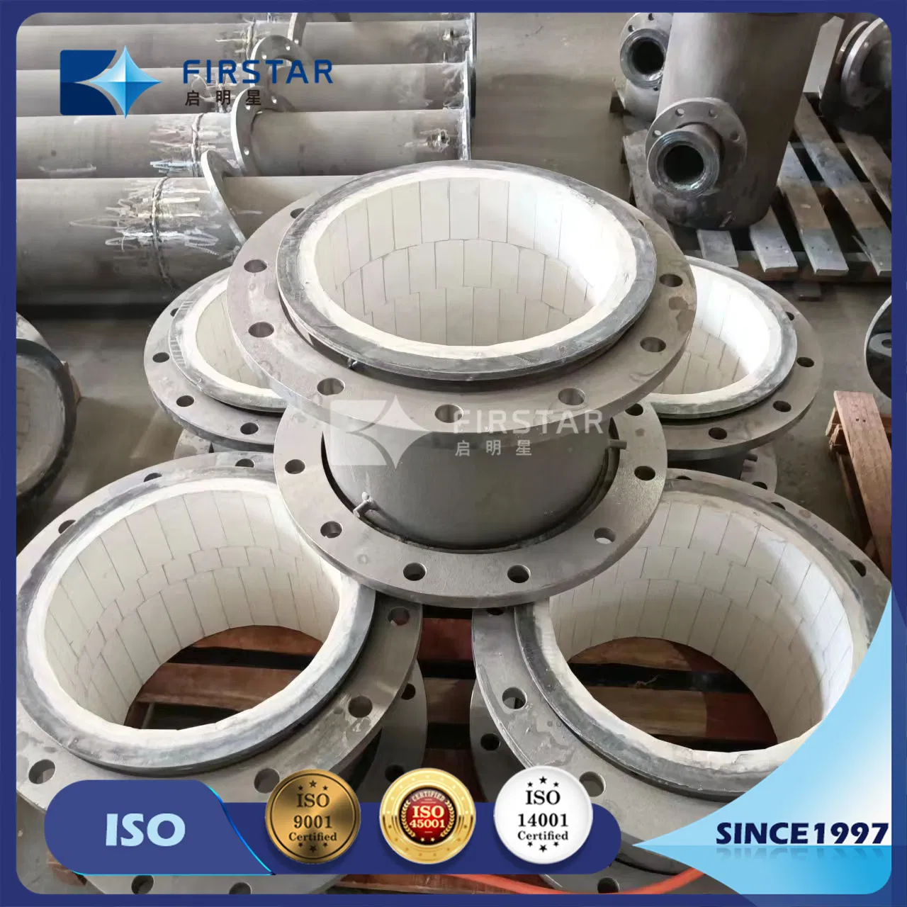 High-Performance Alumina Lined Steel Pipe for Coal Transport