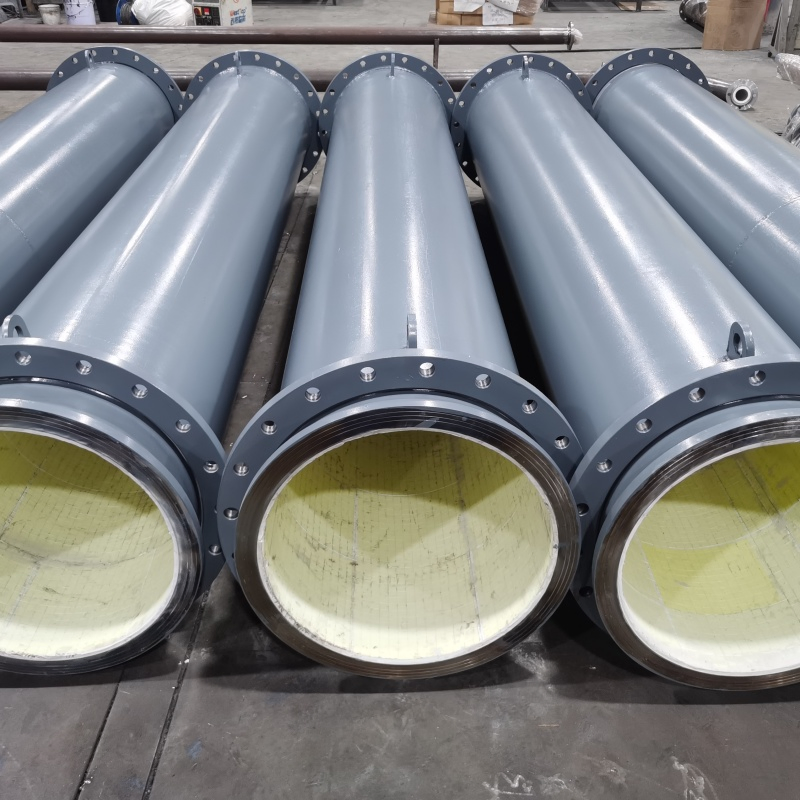Mining and Mineral Processing Use Abrasion-Resistant Alumina Ceramic Lined Stainless Steel Pipe