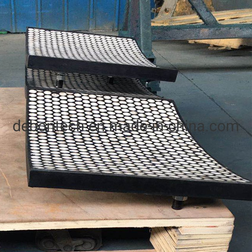 500mm 99% Ai2o3 Ceramic Tiles Mosaic Tile Rubber Backed Plane