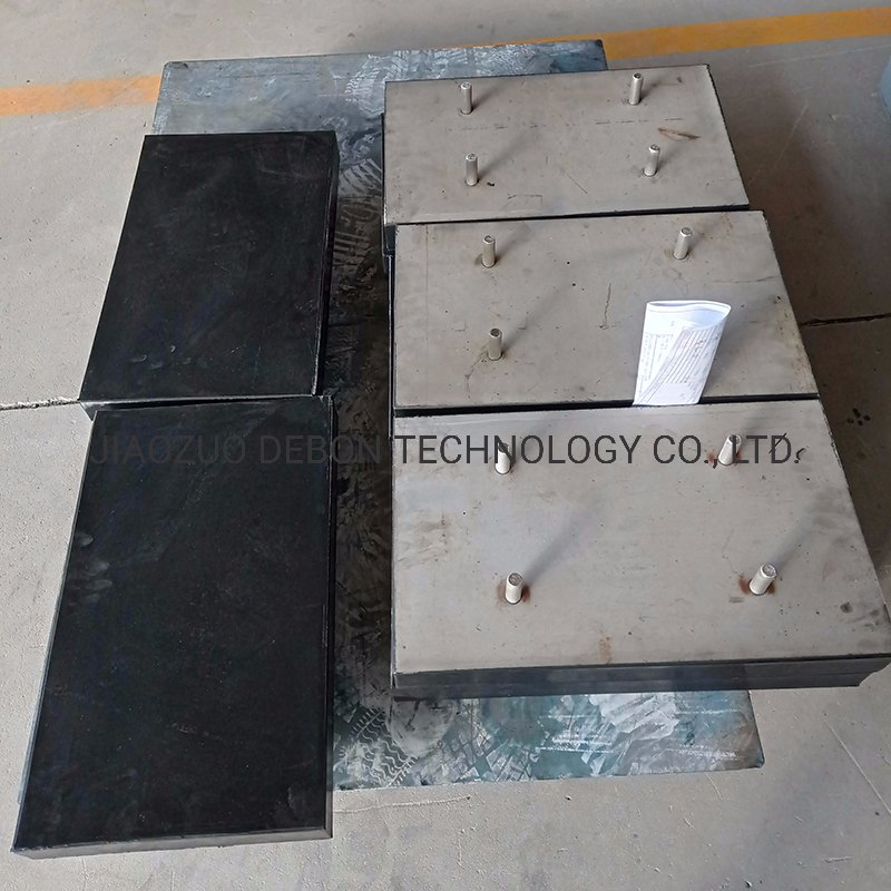 Steel Back Plate Protection Rubber Panel Impact Chute Composite Rubber Mats Pad Wear Liner Panel