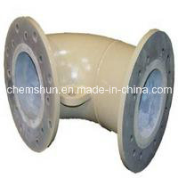 Abrasion Resistant Ceramic Lined Steel Pipe Elbows and Bends
