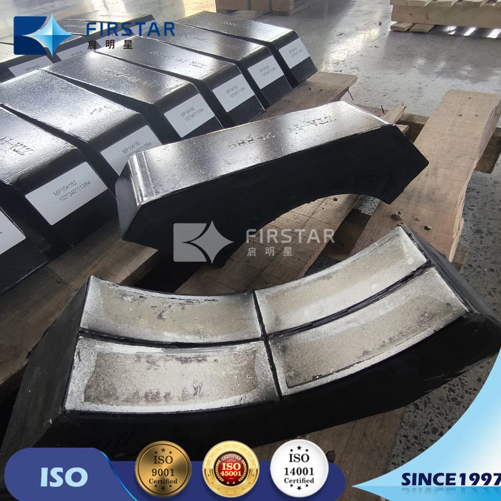 High-Quality Ceramic Composite Impact Blocks for Industrial Use