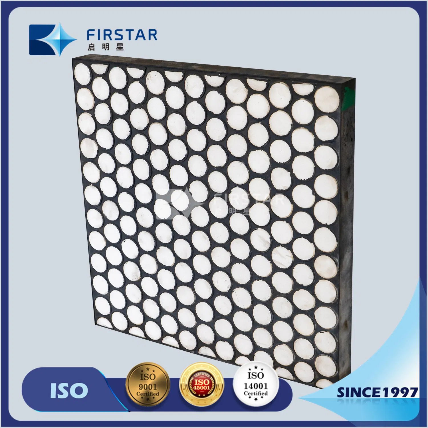 High-Quality Ceramic Hex and Cylinder Wear Liners for Industry