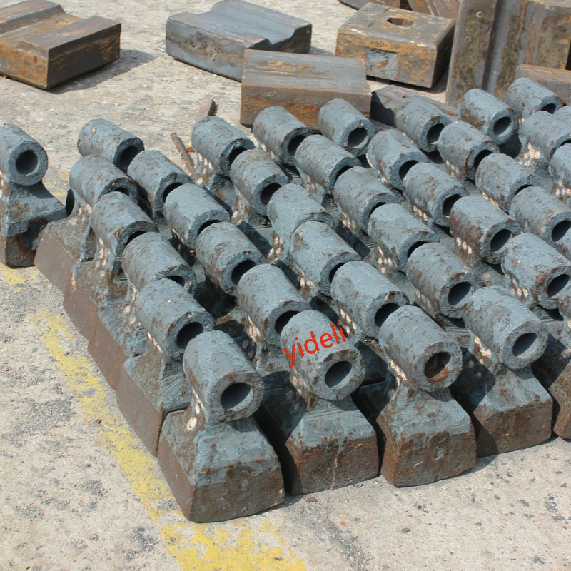 Customized Factory Price Crusher Spare Parts Ceramic Composite Hammer Head