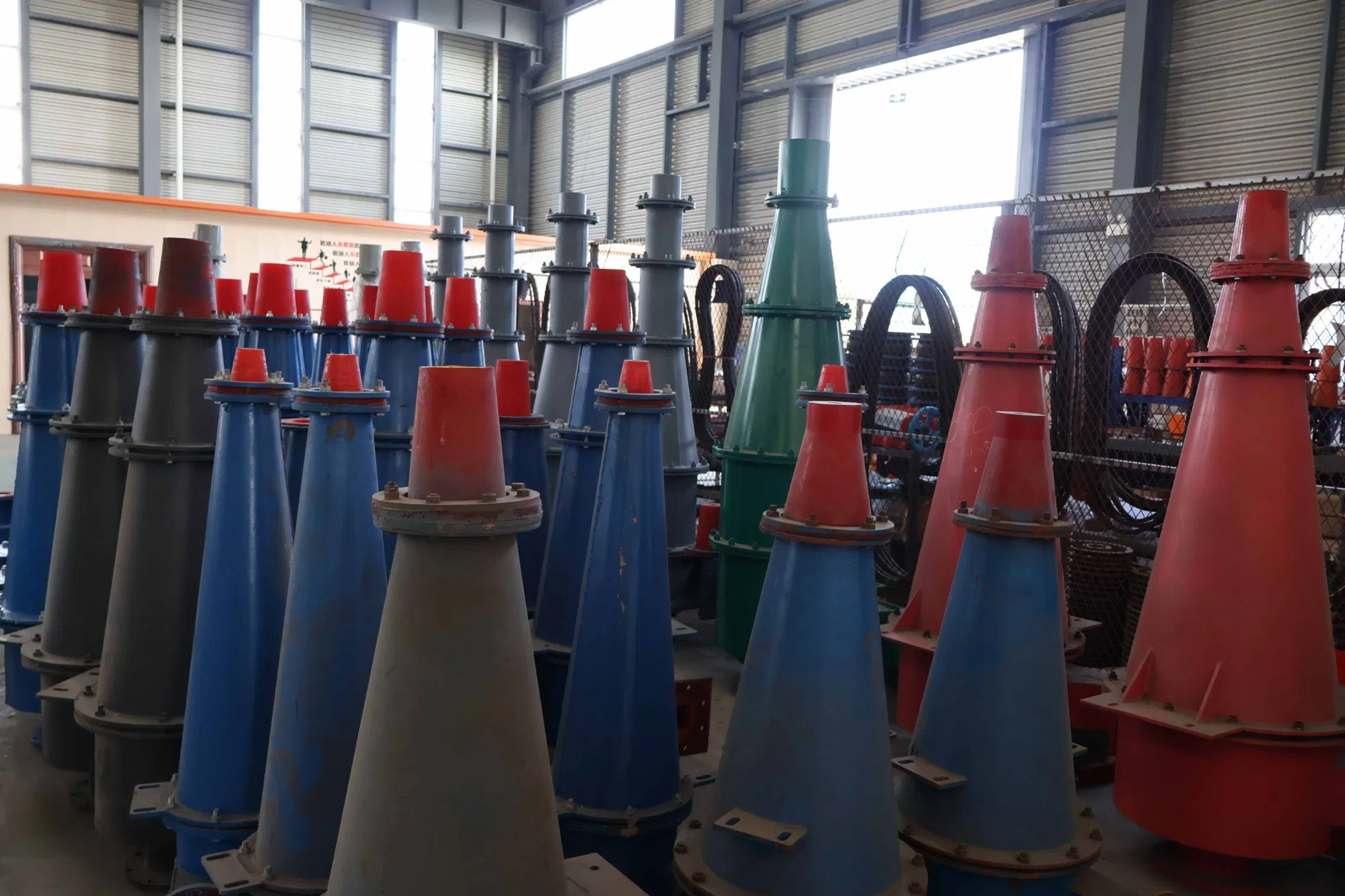 Wear-Resistant Bimetallic Steel Cyclone Separator with Rubber Liner for Mining Coal Dewatering China Factory Supply