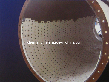 Abrasive Alumina Ceramic Liners Tile Lined Chutes as Wear Resistant Plate