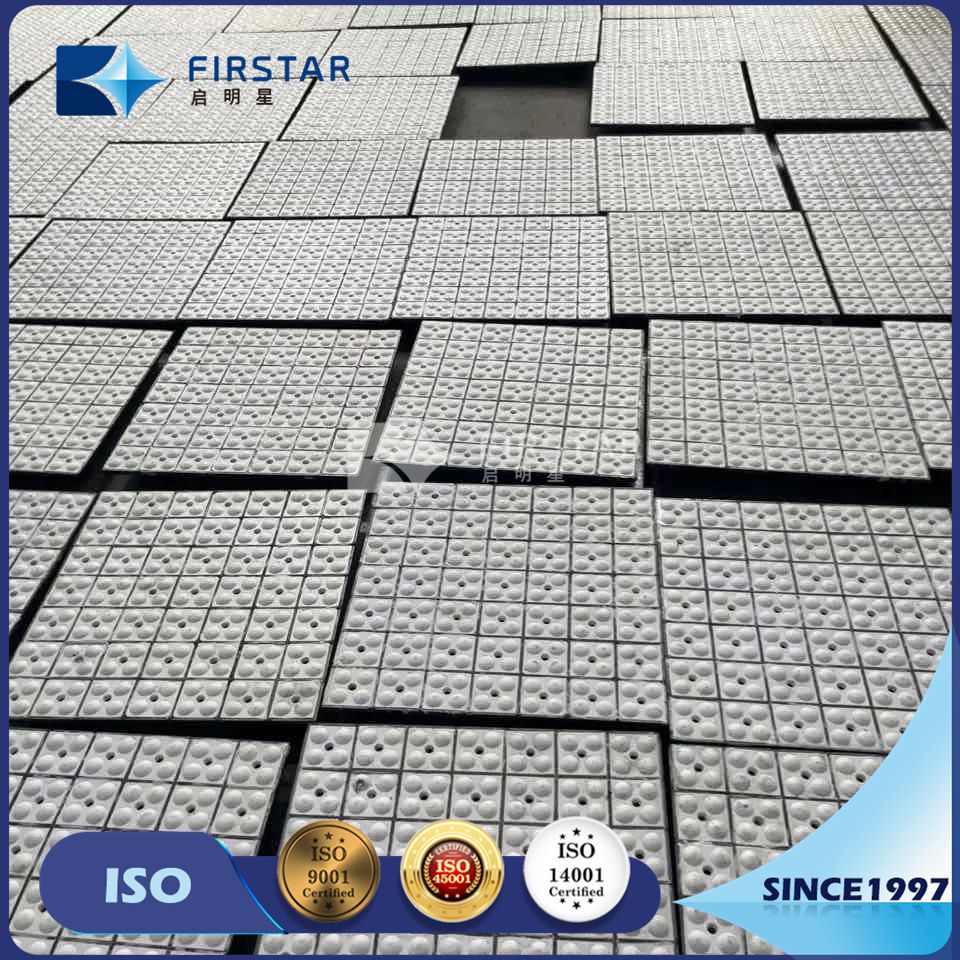 China Manufacturer Steel Backed Welabled Ceramic Wear Liner for Mining Industry