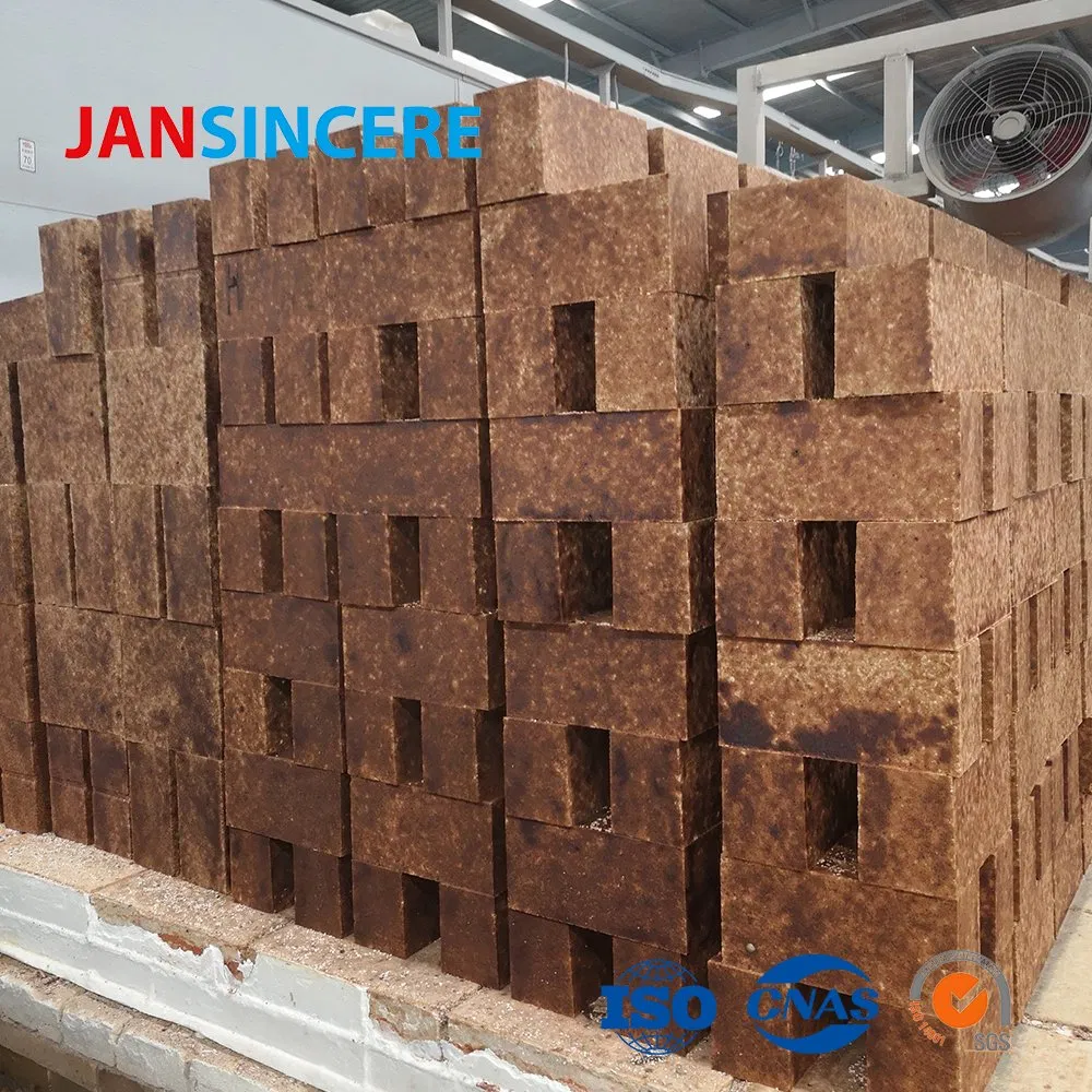 Jansincere Sillimanite Circle Brick Refractory Silicon Sillimanite Mullite Composite Silica Brick for Blast Furnace