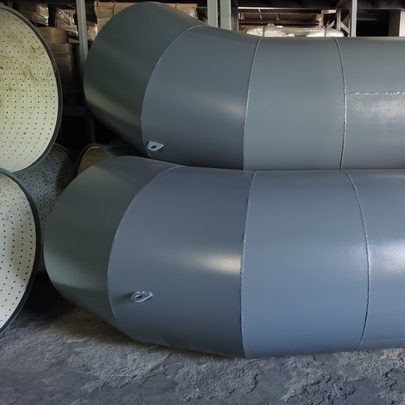 Industrial Custom Welded Alumina Ceramic Lined Wear-Resistant Iron and Steel Plant Pipe