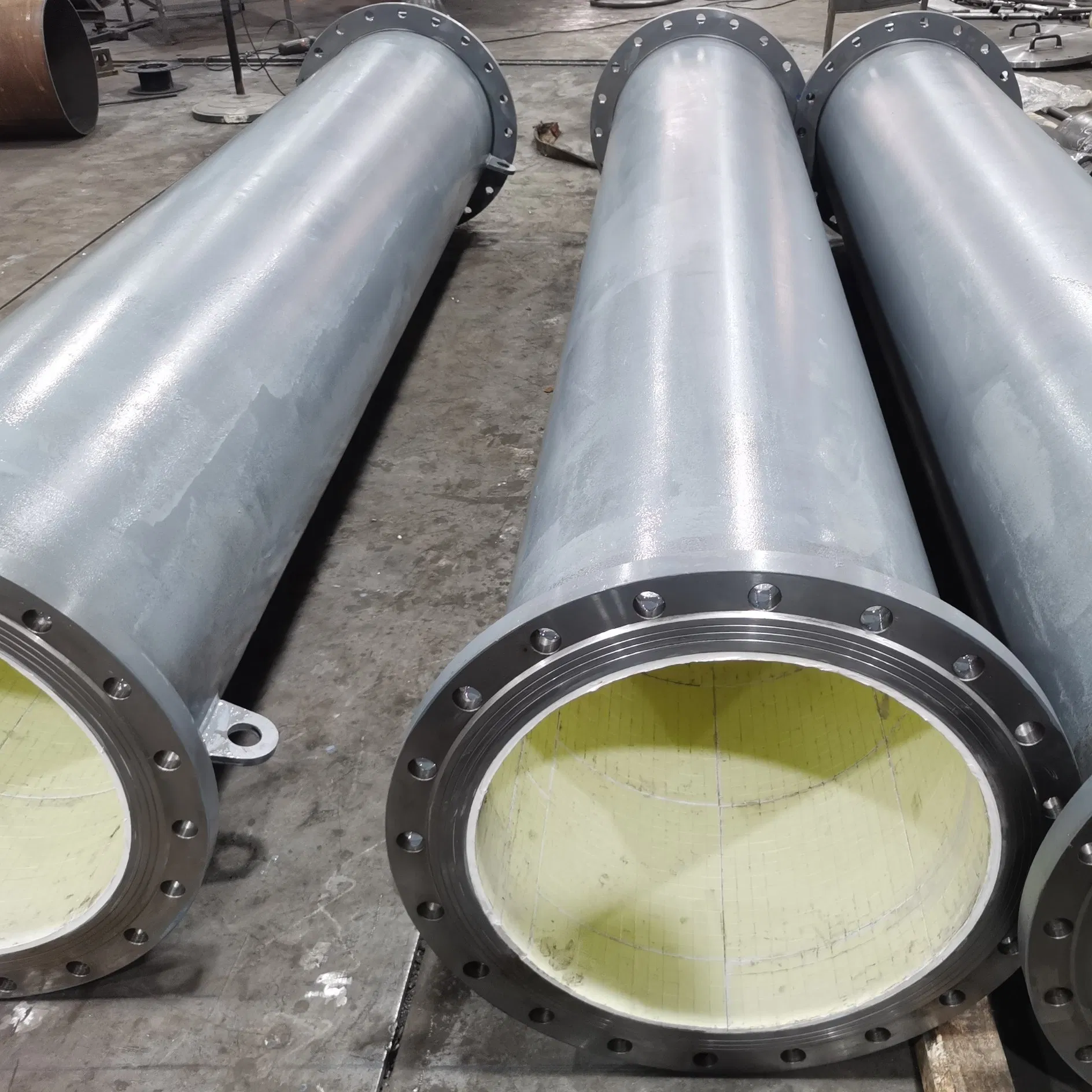 Westtop Customized Alumina Ceramic Lined Wear-Resistant Stainless Steel Pipe