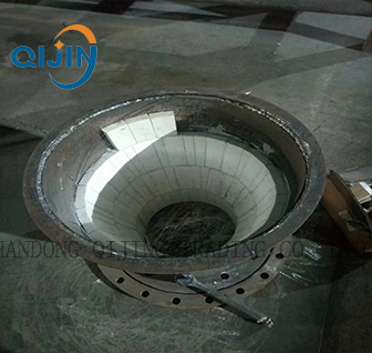 High Purified Alumina Ceramic Lined Steel Pipe for Abrasive Resistant Conveying System