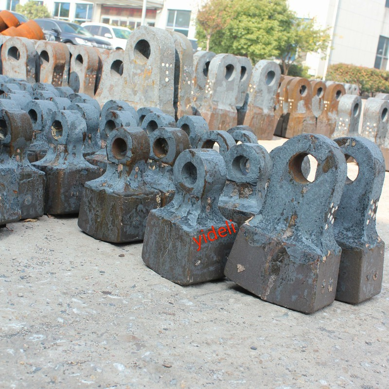 Mining Hammer Crusher Ceramic Composite Hammer Head Wear Resistant Parts