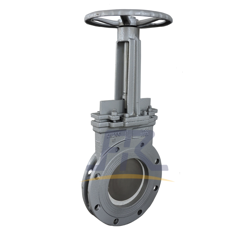 Wafer/Flanged Carbon Steel Ceramic Lined Slurry Knife Gate Valve for Slag Discharging