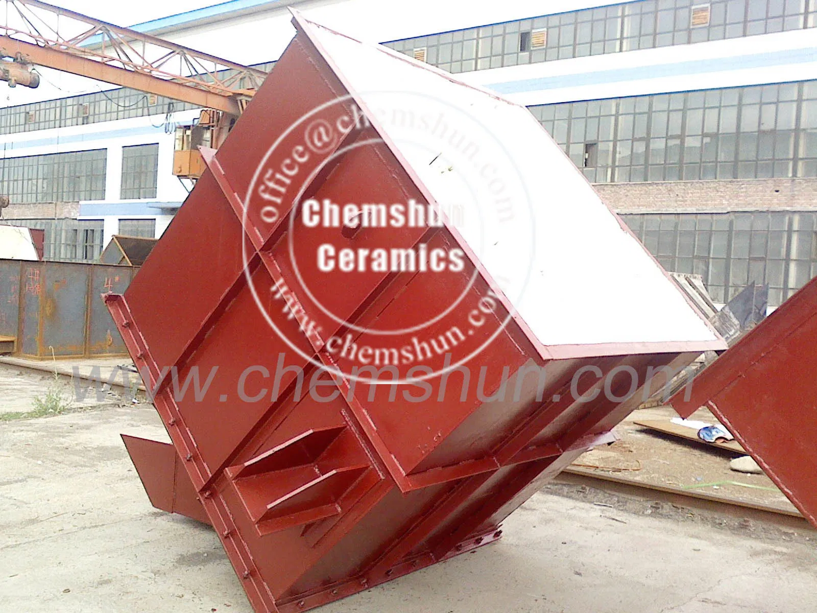 Aluminum Oxide Ceramic Lined Equipment for Mining