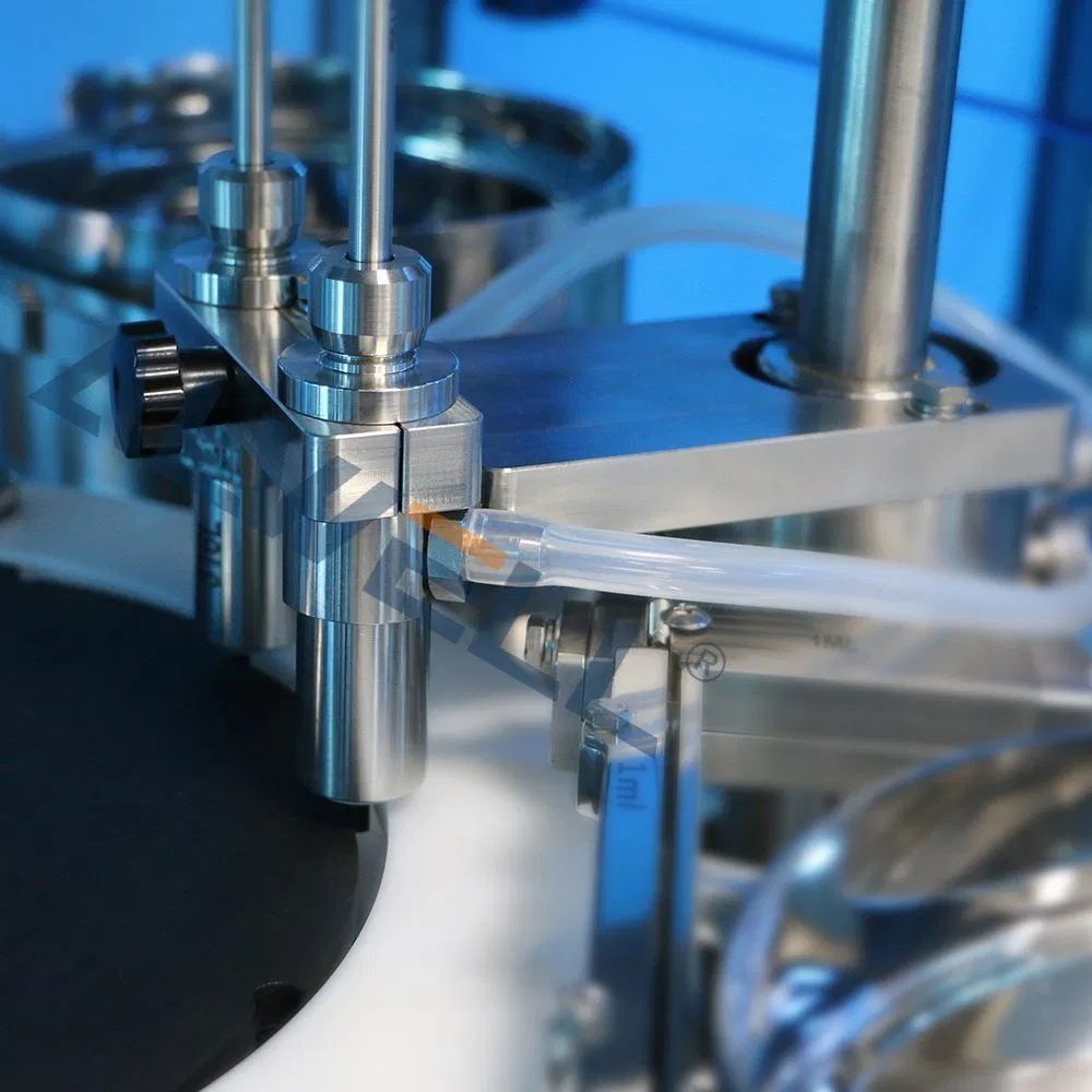 Automatic Cosmetic Hyaluronic Acid Syringe Filler Filling Machine with High Precision