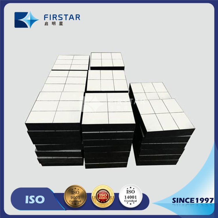 High Quality Wear Resistant Liner Steel Ceramic Rubber Composite Wear Plate Size Customizable