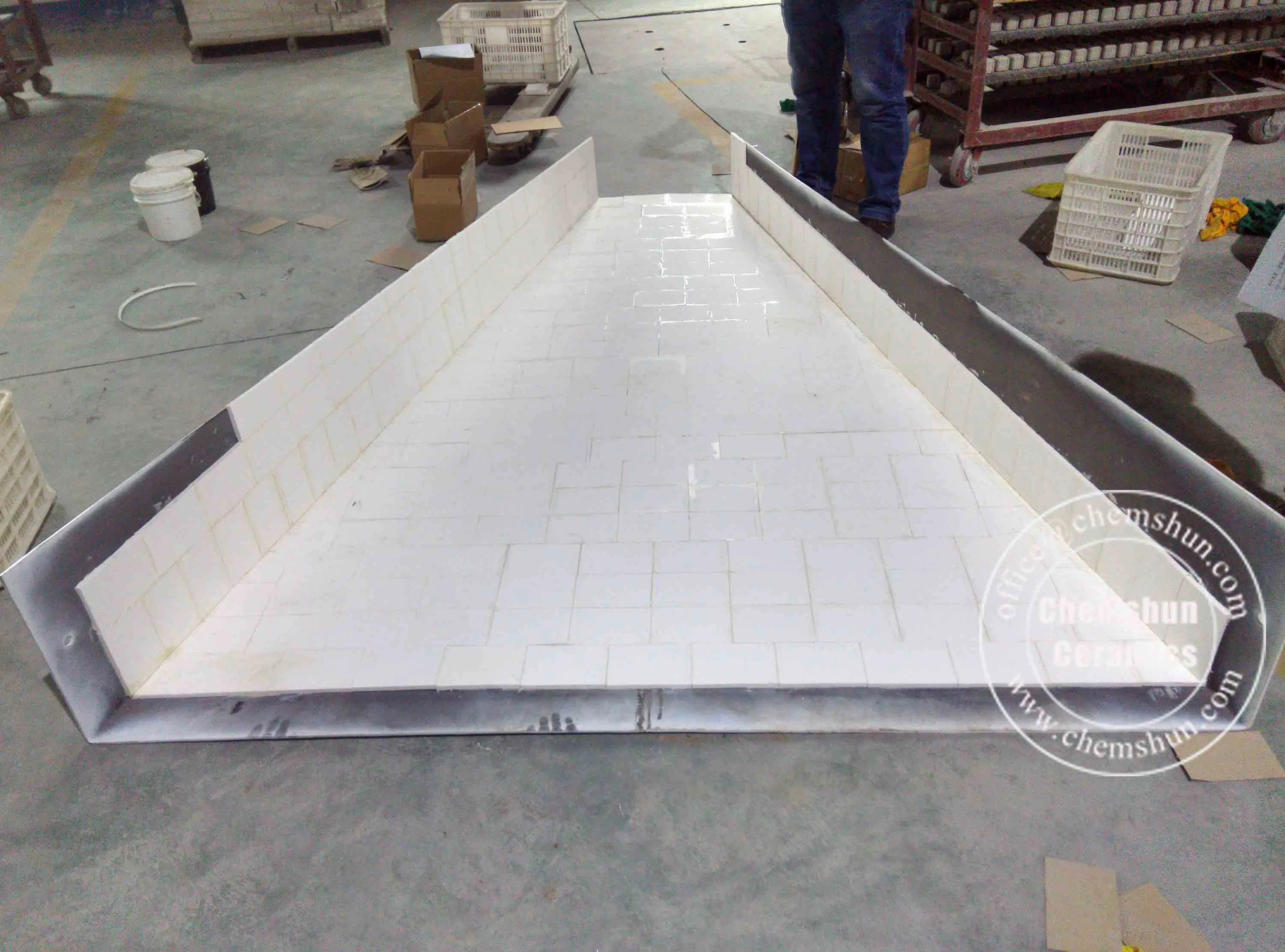 Aluminum Oxide Ceramic Lined Equipment for Mining