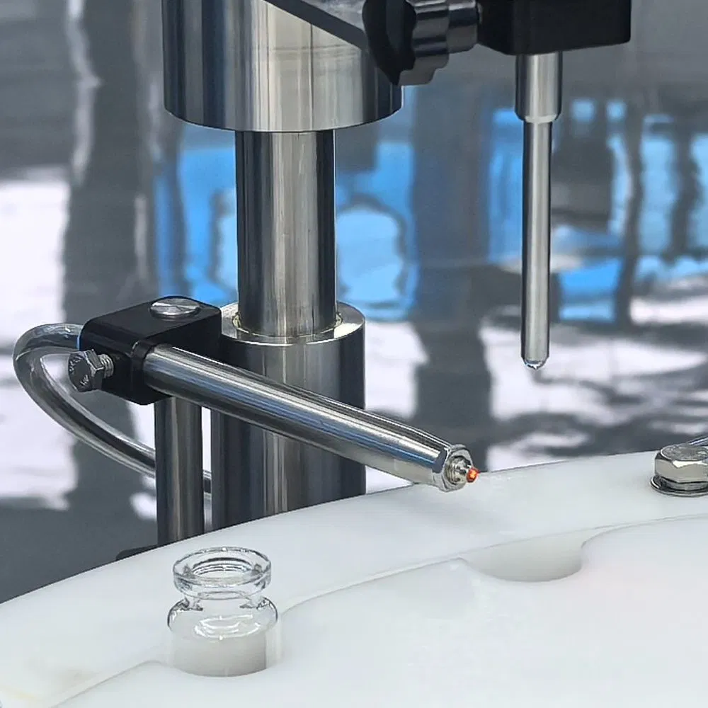 High Quality Reasonable Price Rotary Powder Liquid Vial Vaccine Filling and Sealing Machine with CE and ISO