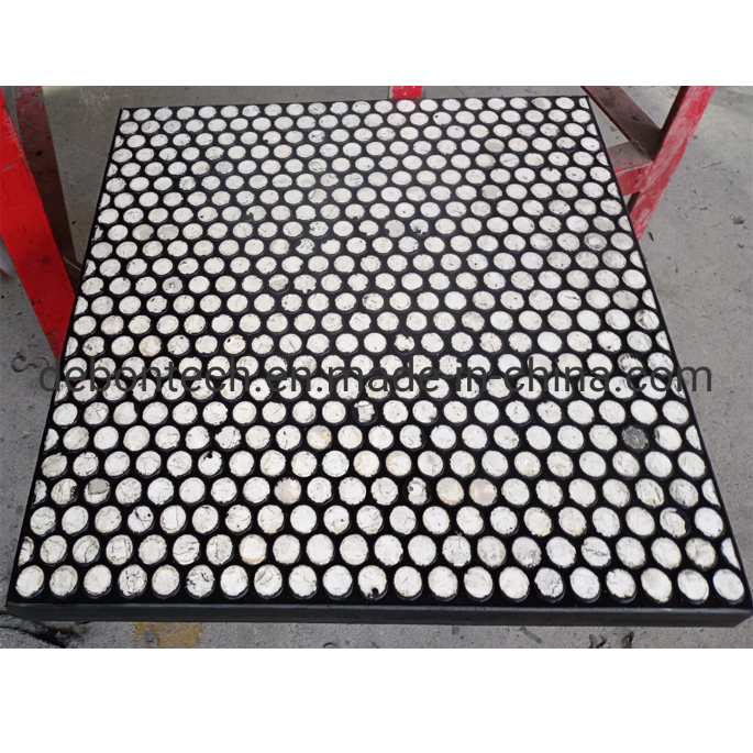 Conveyor Wear Resistant Ceramic Rubber Composite Wear Liner Sheeting Plate Lining