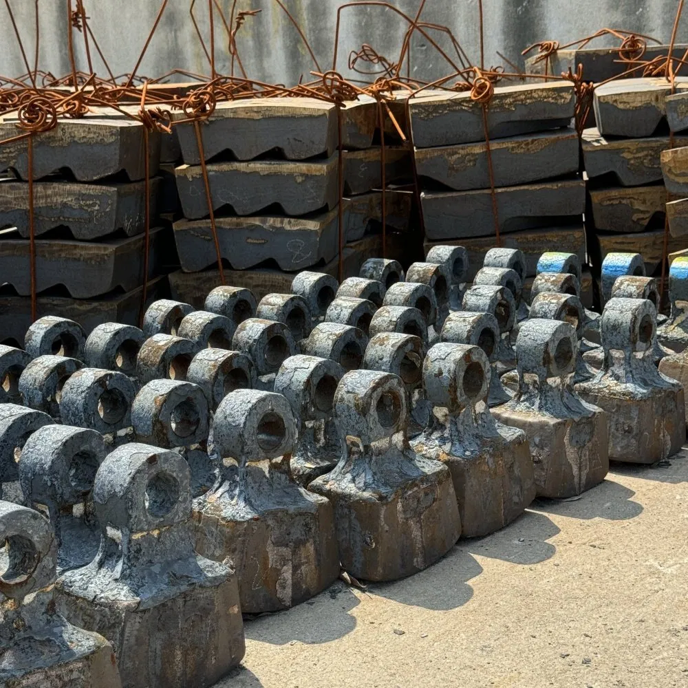 Mining Hammer Crusher Ceramic Composite Hammer Head Wear Resistant Parts