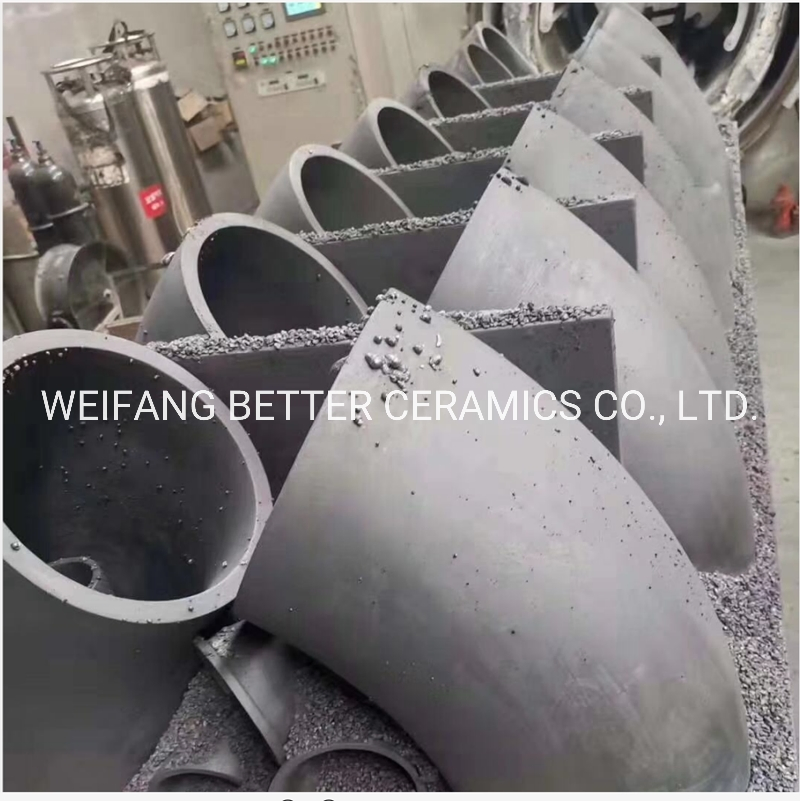 Wear resistance &nbsp;silicon carbide ceramic &nbsp;lining /Sisic Cyclone liner