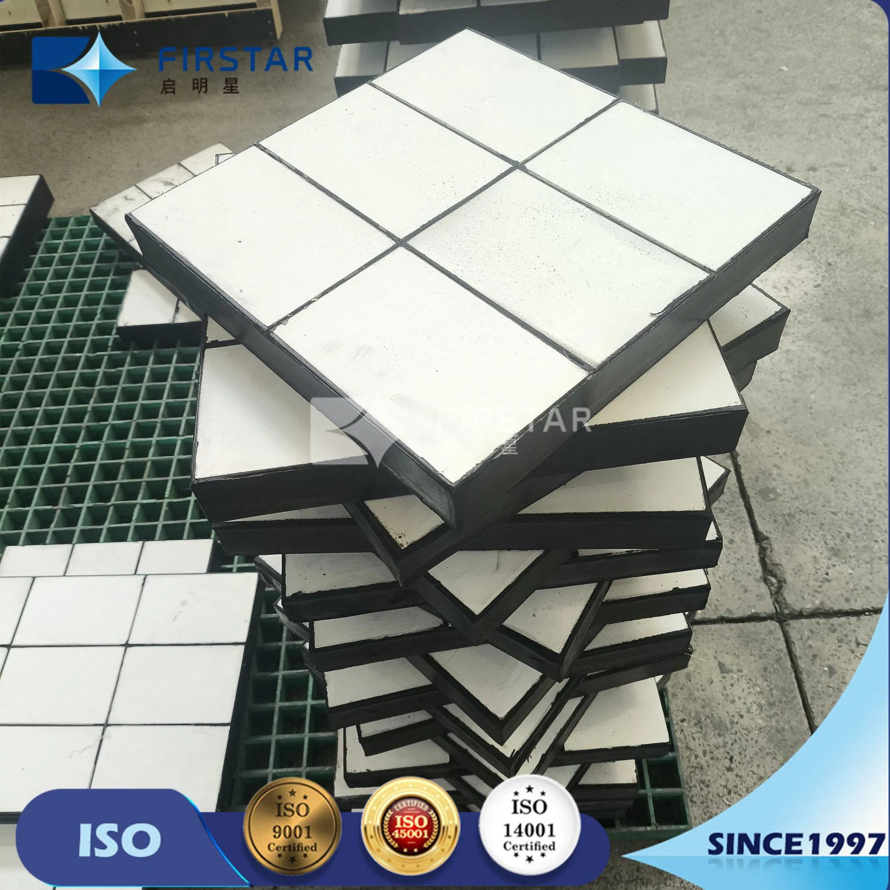 High-Quality Ceramic Composite Impact Blocks for Industrial Use