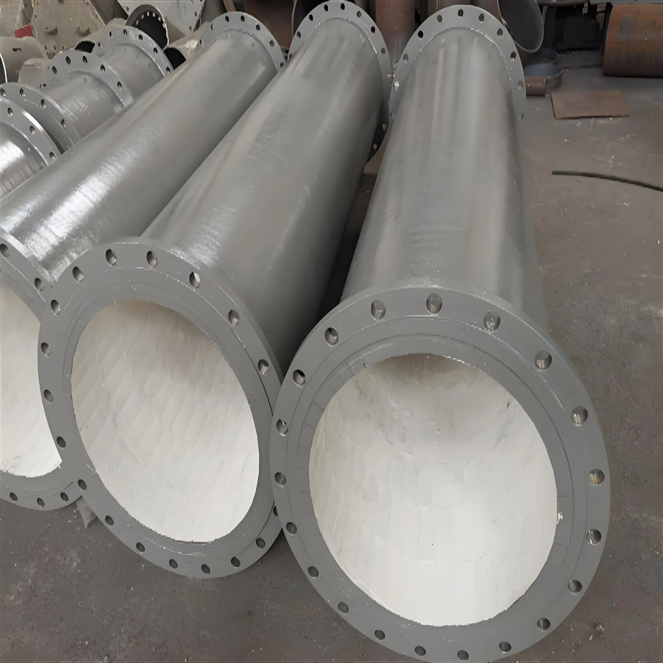 Hot Selling Alumina Ceramic Lining Plate Ceramic Patch Wear Resistant Tube